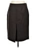 Neiman Marcus Solid Gray Brown Casual Skirt Size 12 - photo 2