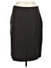 Neiman Marcus Solid Gray Brown Casual Skirt Size 12 - photo 1