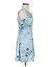 D.B.Y. Ltd 100% Polyester Print Blue Cocktail Dress Size 5 - 6 - photo 4