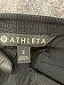 Athleta Solid Black Track Pants Size 2 - photo 4