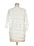 CAbi Ivory 3/4 Sleeve Top Size M - photo 2