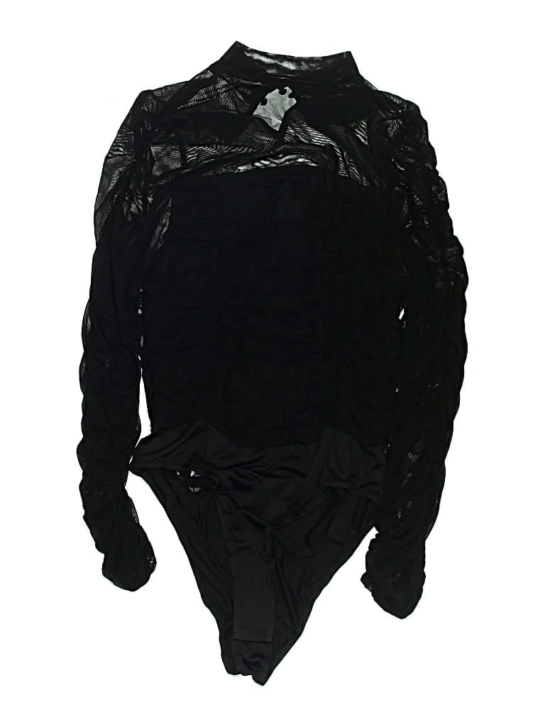 Pre-owned Assorted Brands Bodysuit In Black