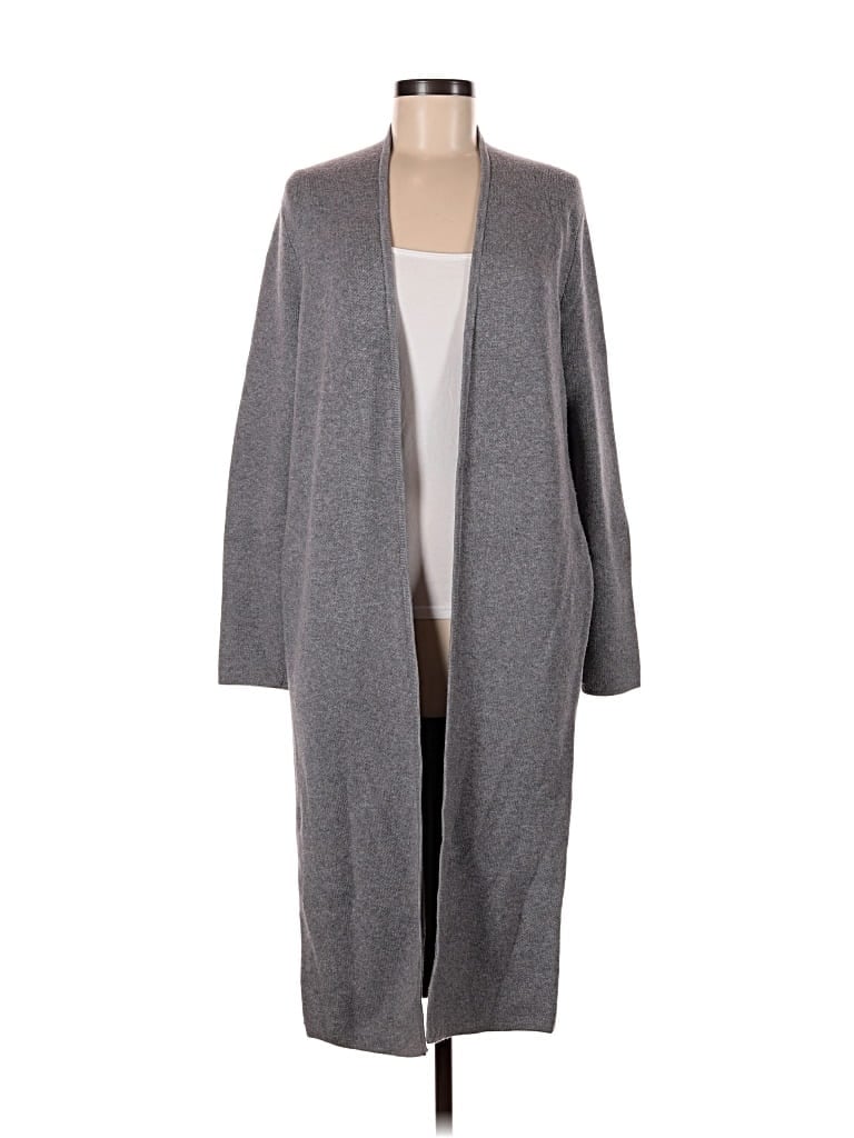 Pre-owned Banana Republic Cardigan Sweater In Gray