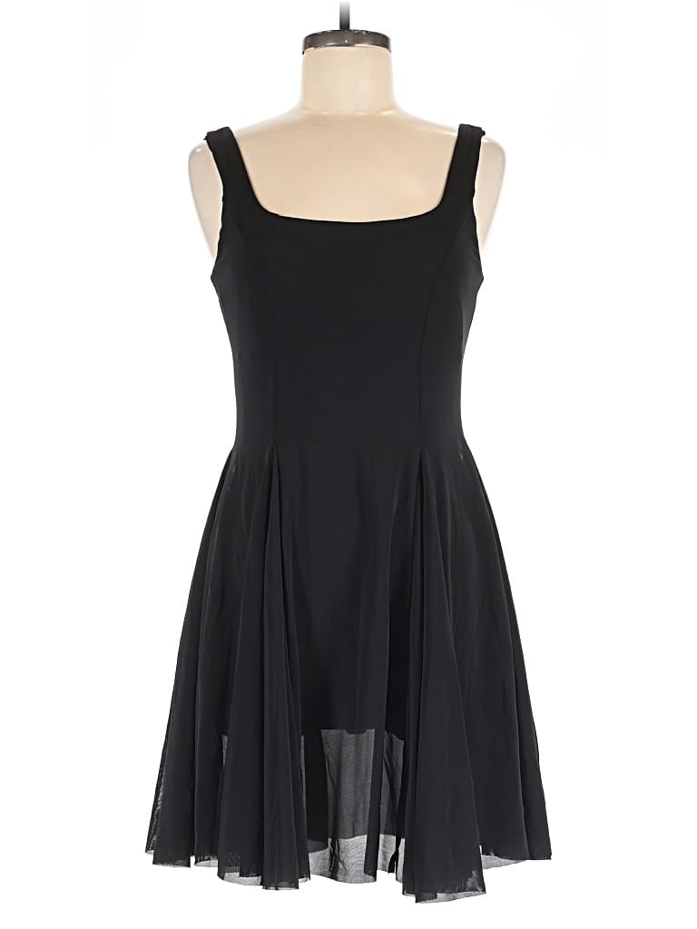 Pre-owned Halara Cocktail Dress In Black