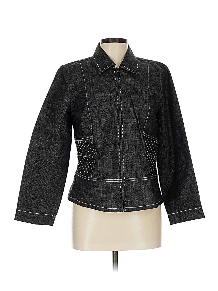 Pre-owned Company Ellen Tracy Jacket In Gray