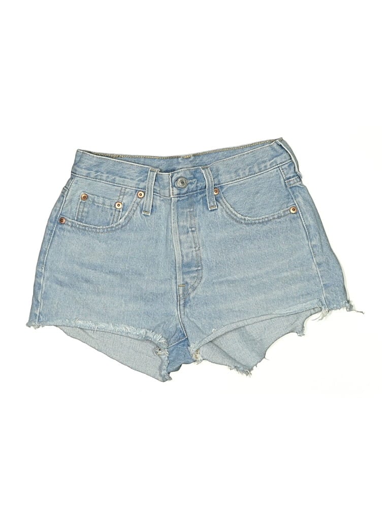 Pre-owned Levi's Denim Shorts In Blue