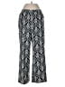 T Tahari 100% Polyester Print Blue Casual Pants Size L - photo 1