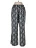 T Tahari 100% Polyester Print Blue Casual Pants Size L - photo 2