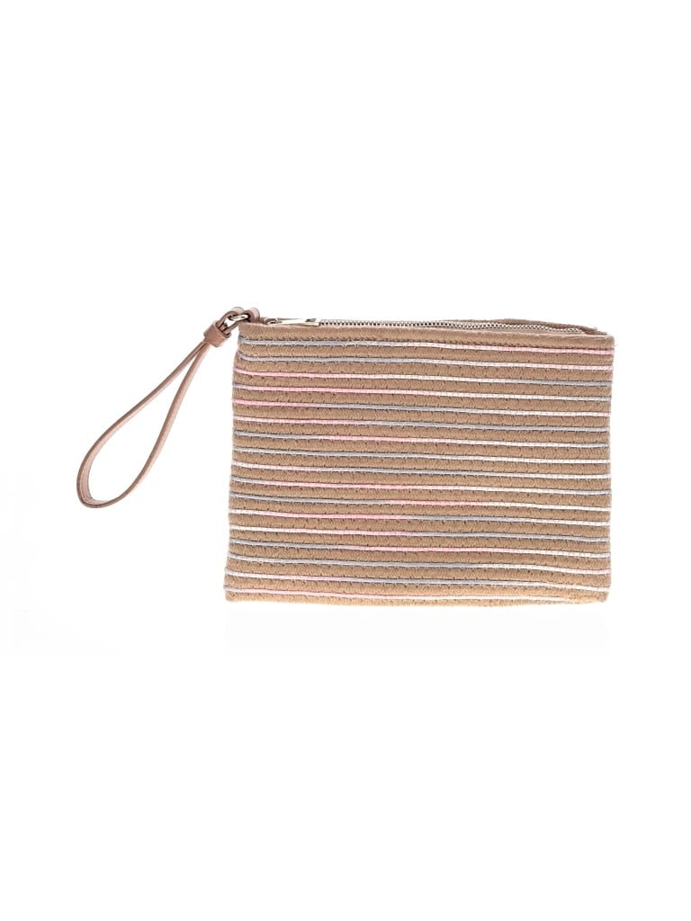 Pre-owned Unbranded Wristlet In Brown