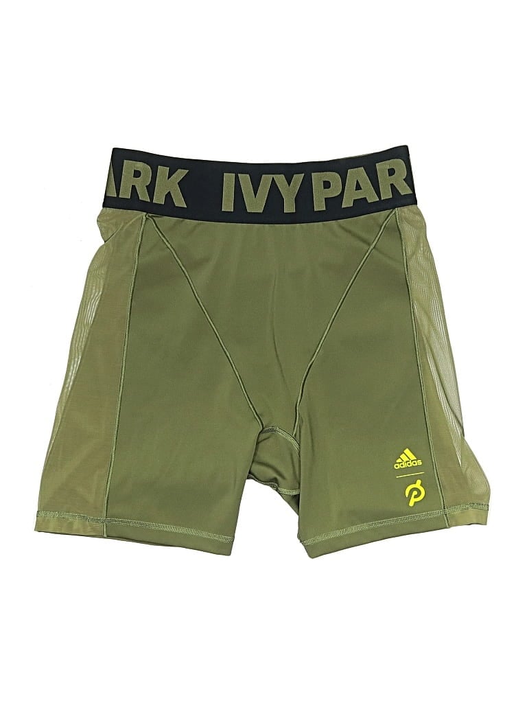 Pre-owned Adidas X Ivy Park Athletic Shorts In Green