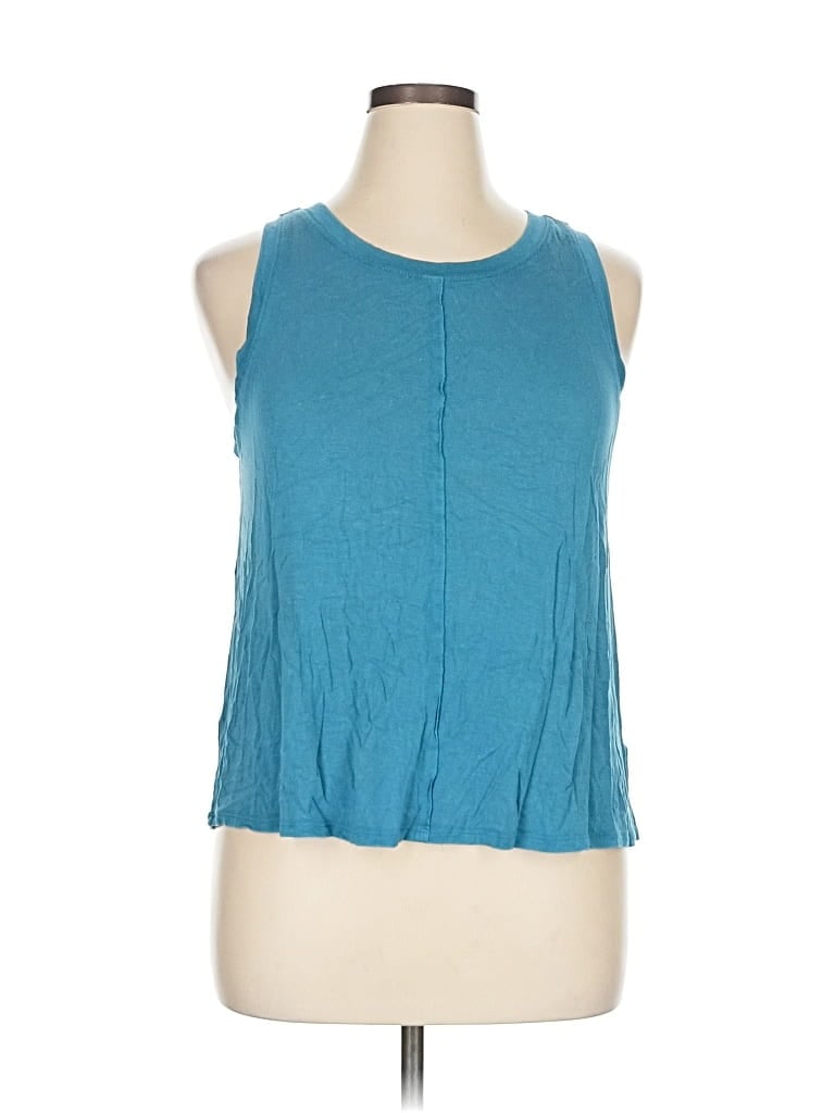 Pre-owned Maurices Sleeveless T-shirt In Blue