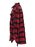 C&C California 100% Polyester Plaid Red Coat Size S - photo 5