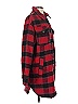 C&C California 100% Polyester Plaid Red Coat Size S - photo 4