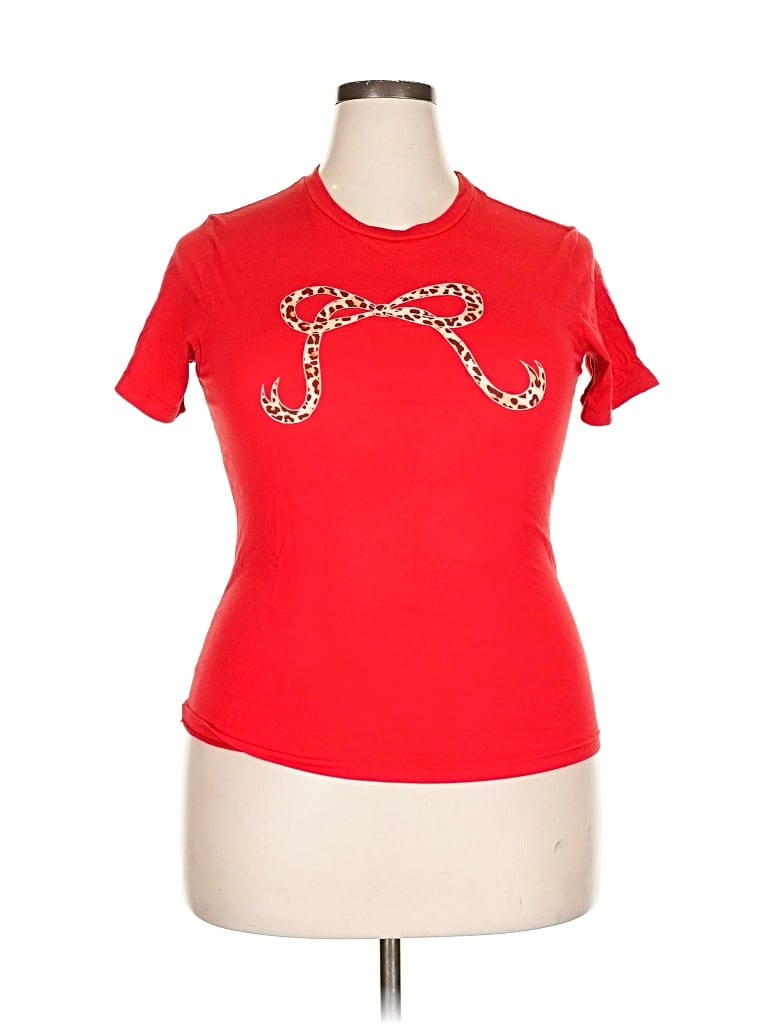 Pre-owned Pacsun Short Sleeve T-shirt In Red