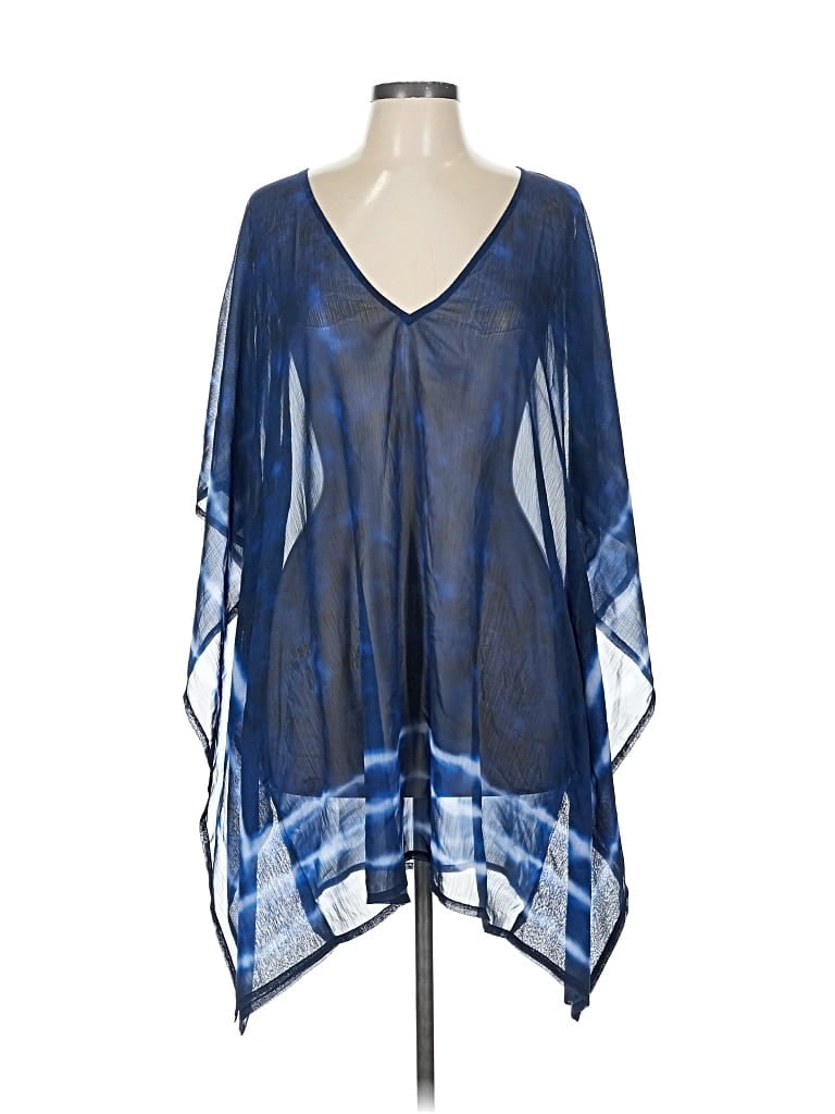 Pre-owned Polo Ralph Lauren 3/4 Sleeve T-shirt In Blue