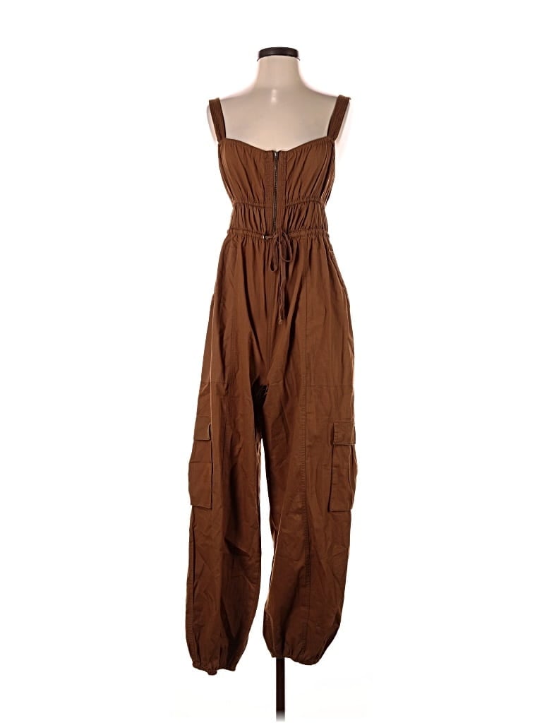 Pre-owned Lucky Brand Jumpsuit In Brown