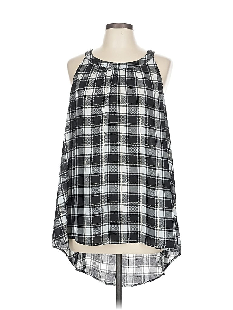 Pre-owned Torrid Sleeveless Blouse In Black