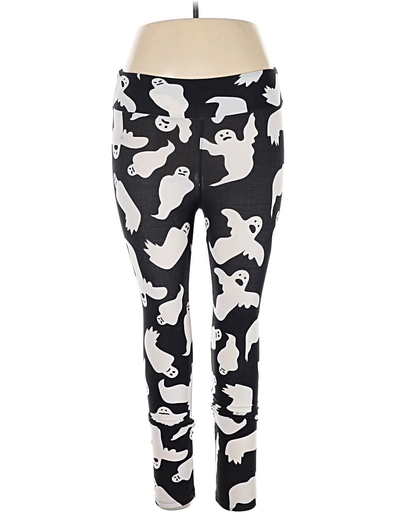 Pre-owned Lularoe Leggings In Black