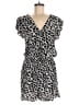 Ann Taylor LOFT 100% Rayon Polka Dots Black White Romper Size 6 - photo 1