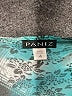Paniz Print Teal Cocktail Dress Size 4 - photo 7