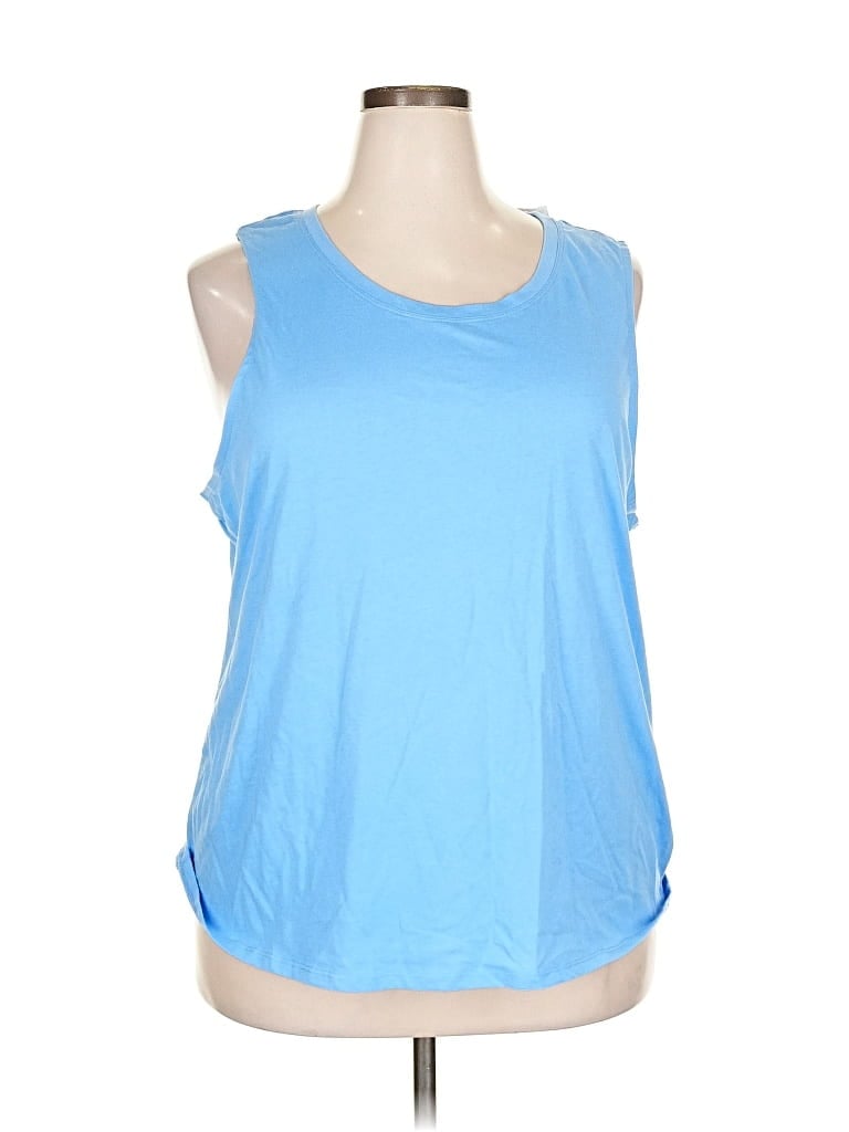 Pre-owned Nautica Sleeveless T-shirt In Blue