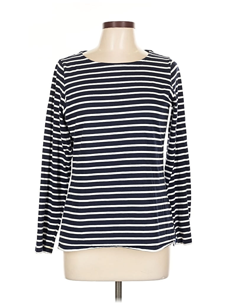 Pre-owned Boden Long Sleeve T-shirt In Blue