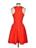 Adelyn Rae Color Block Orange Cocktail Dress Size XS - photo 2