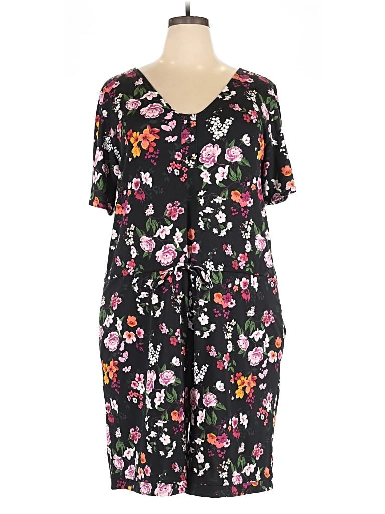 Pre-owned Lularoe Romper In Black
