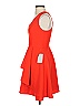 Adelyn Rae Color Block Orange Cocktail Dress Size XS - photo 5