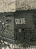 GOLDIE 100% Polyester Black 3/4 Sleeve Top Size S - photo 6