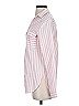 Stellah 100% Polyester Stripes Pink 3/4 Sleeve Blouse Size S - photo 5