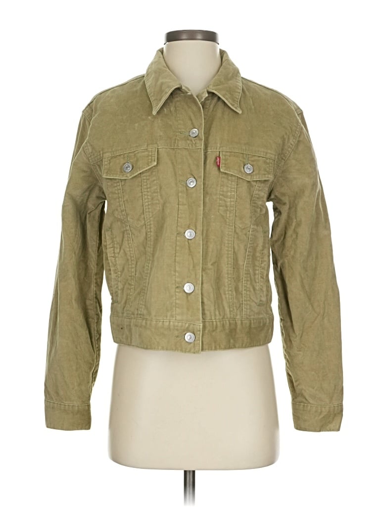 Pre-owned Levi's Jacket In Green