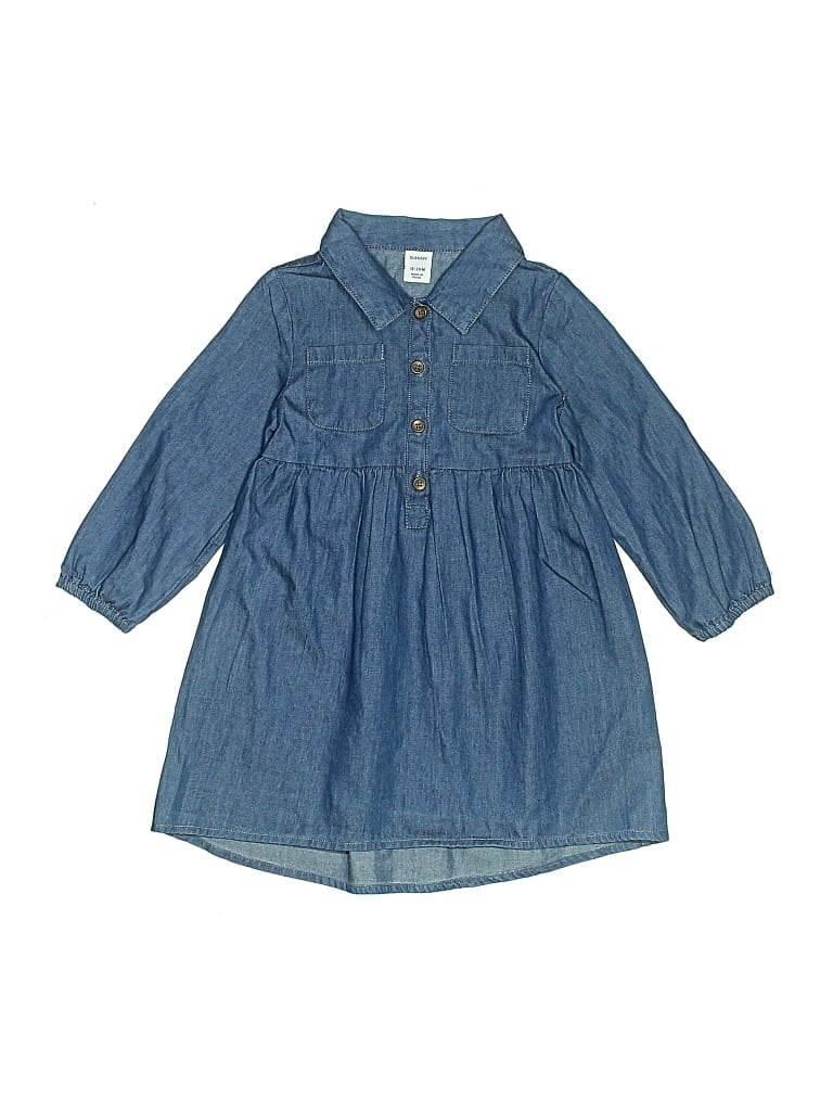 Pre-owned Old Navy Kids' Dress In Blue