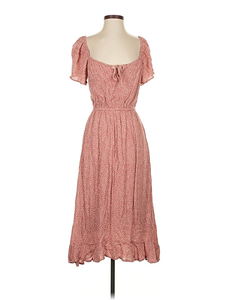 Pre-owned Abercrombie & Fitch Casual Dress In Pink
