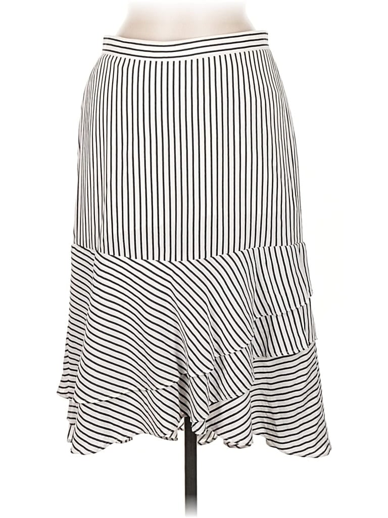 Ann Taylor Casual Skirt In Black
