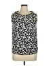 Rafaella Black Sleeveless Blouse Size 1X - photo 1