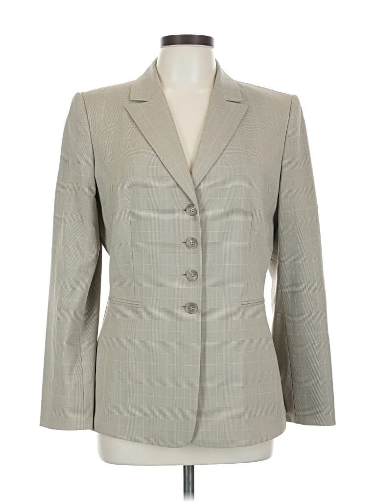 Pre-owned Tahari By Asl Blazer Jacket In Gray