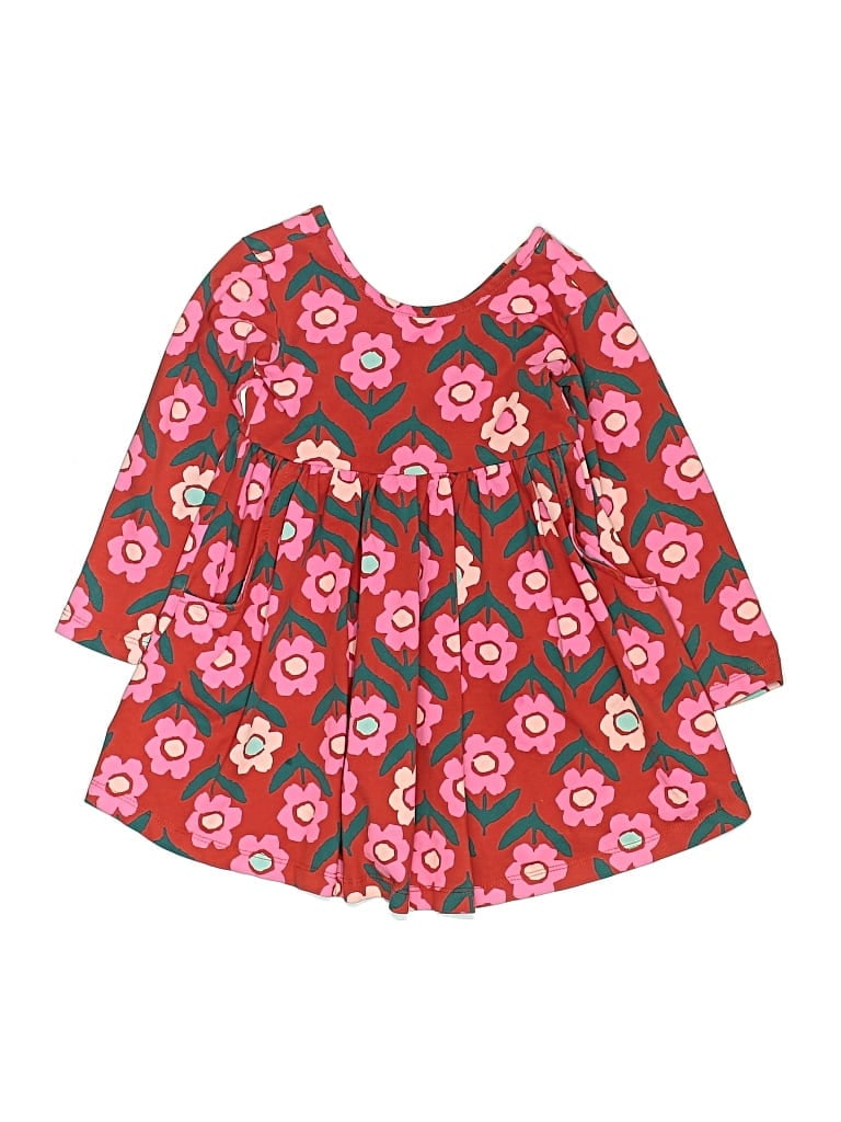 Pre-owned Hanna Andersson Kids' Dress In Red