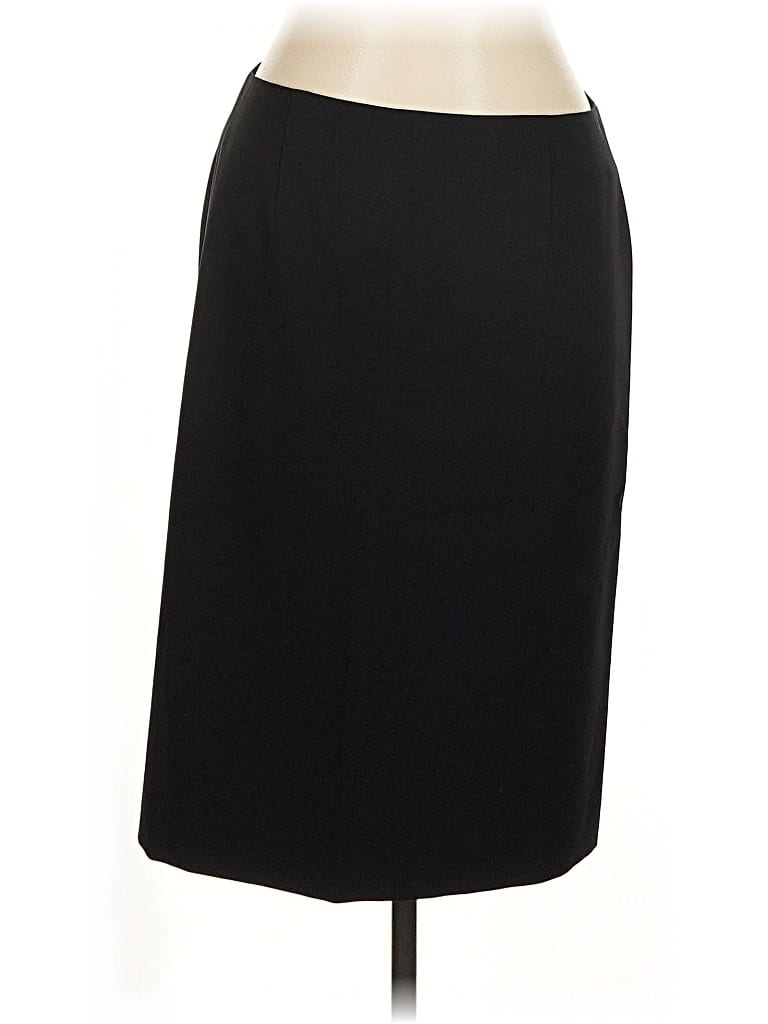 Pre-owned Theory Formal Skirt In Black