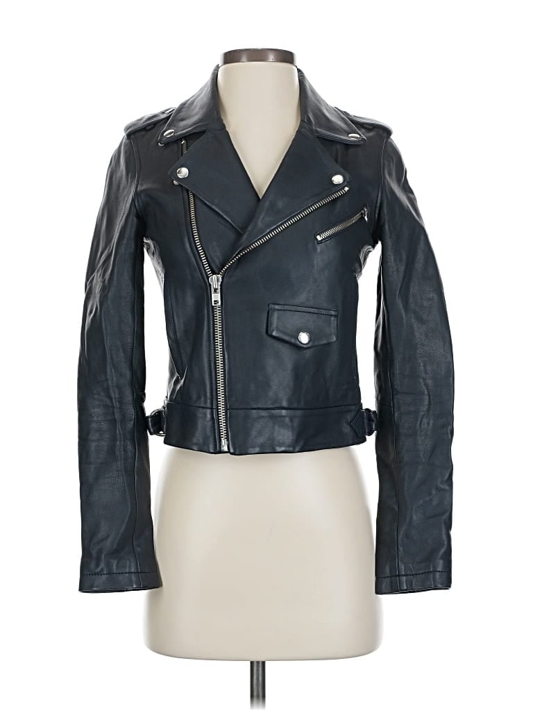 Pre-owned Maje Jacket In Black