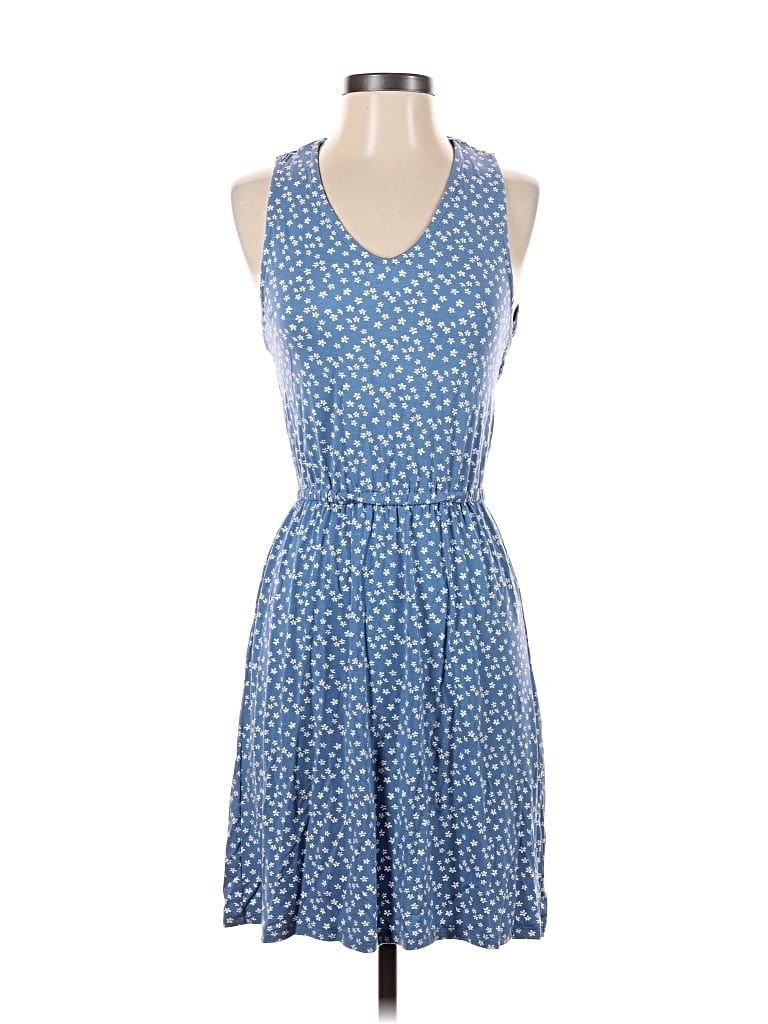 Pre-owned Market & Spruce Casual Dress In Blue