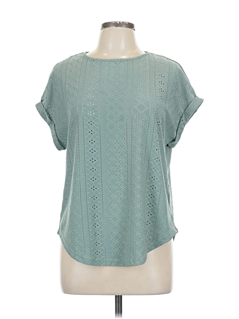 Pre-owned Unbranded Short Sleeve T-shirt In Blue