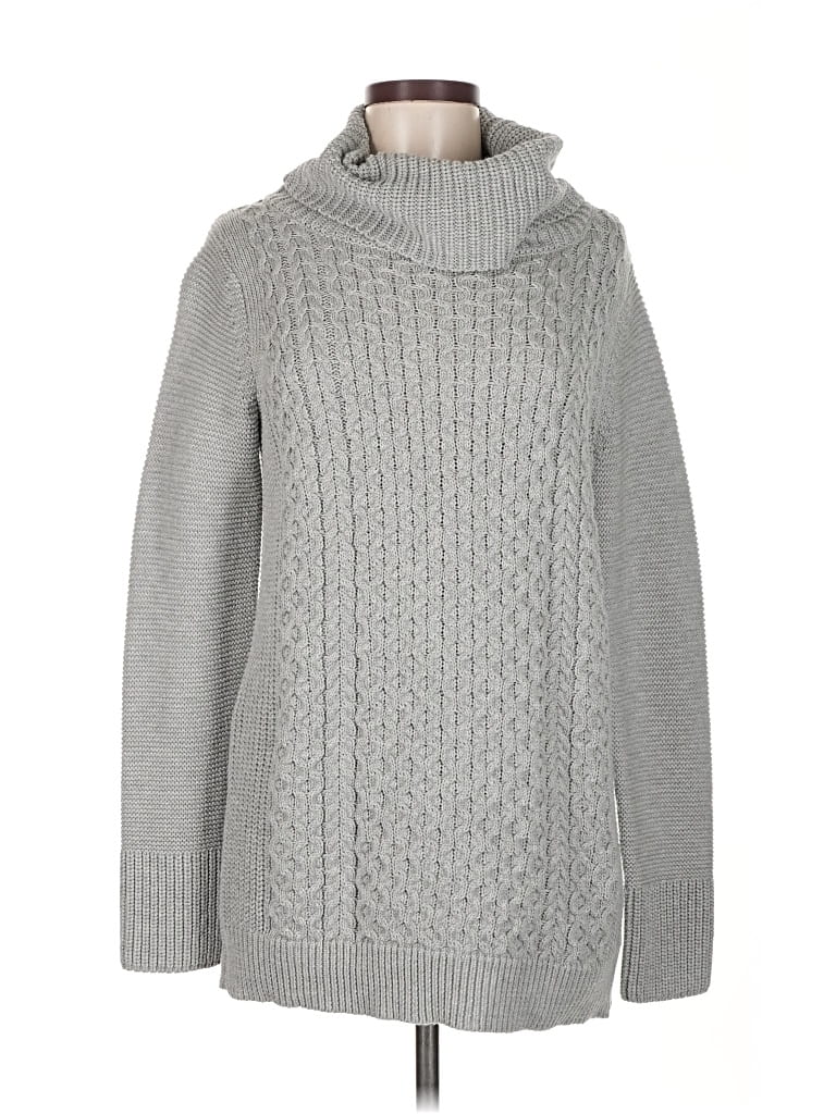 Pre-owned Skies Are Blue Turtleneck Sweater In Gray