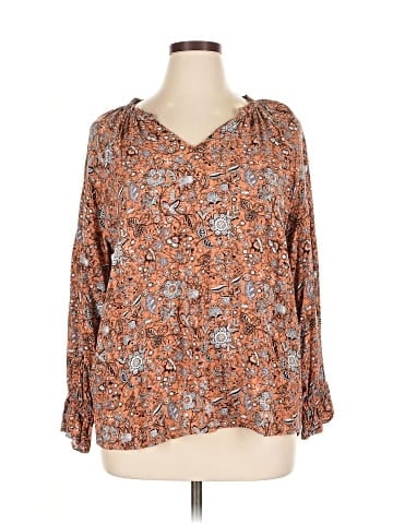 C&C California 3/4 Sleeve Blouse (view 1)