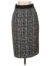 Halogen 100% Cotton Tweed Gray Formal Skirt Size 2 (petite) - photo 1