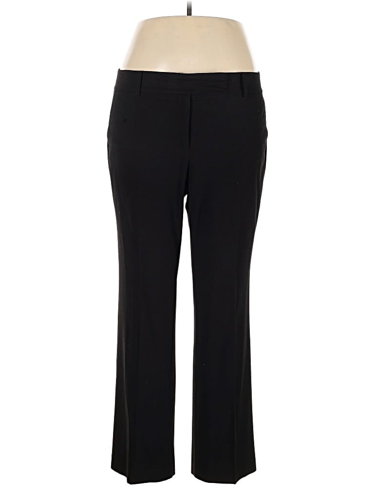 Pre-owned Ann Taylor Factory Dress Pants In Black