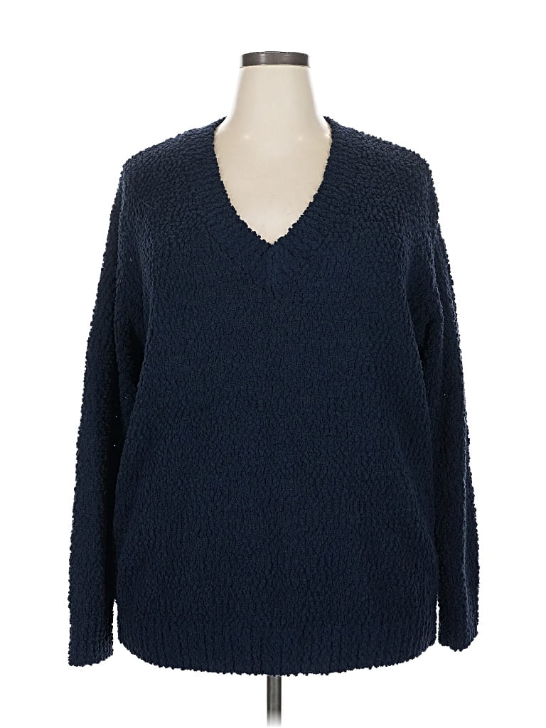 Pre-owned Style & Co Pullover Sweater In Blue