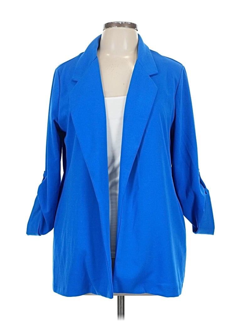 ANDREE BY UNIT Pre-owned Kimono In Blue