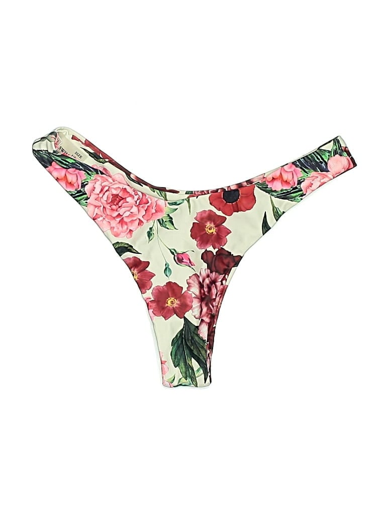 Pre-owned Zaful Swimsuit Bottoms In White