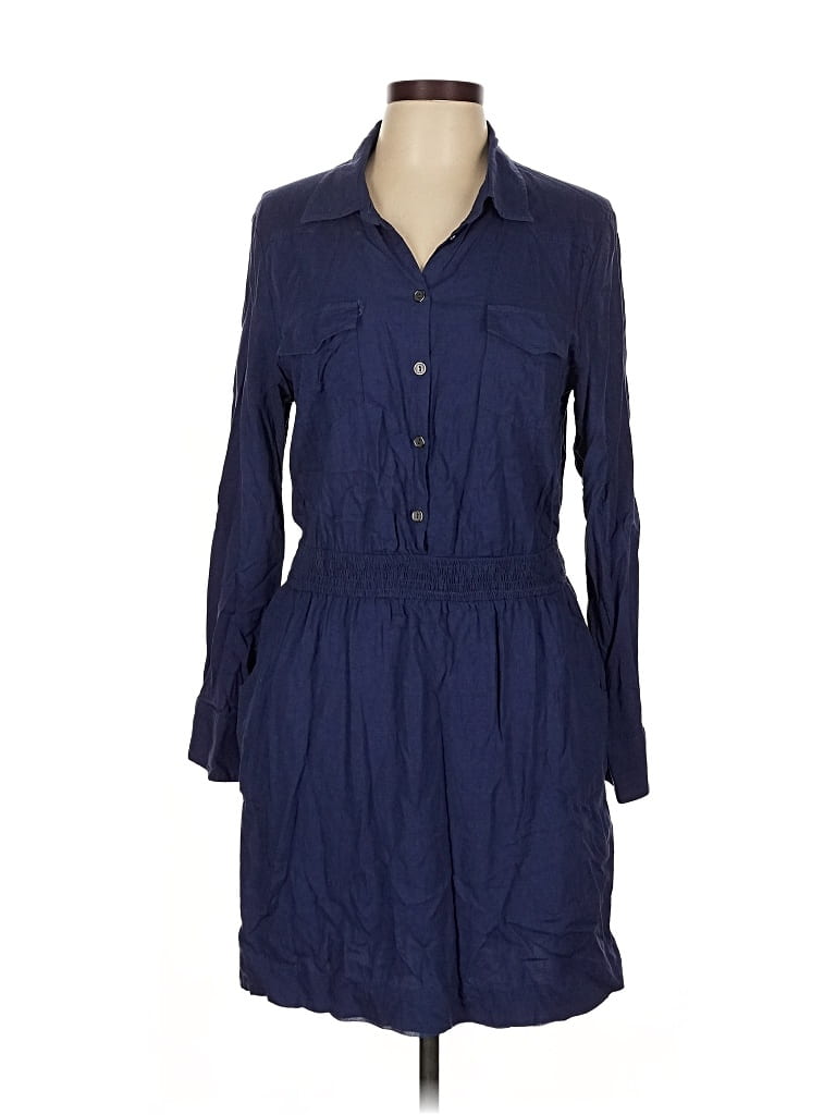 Pre-owned Bcbgeneration Casual Dress In Blue
